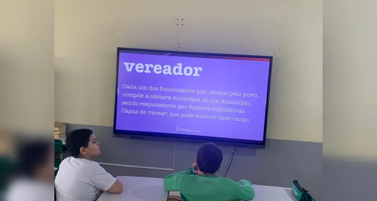 Confira a série de registros do trabalho dentro e fora da sala de aula.