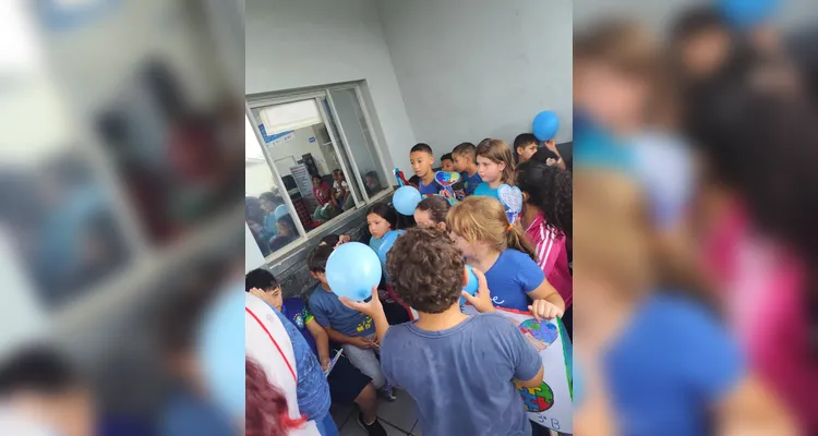 Veja a série de registros das ações dentro e fora da escola.