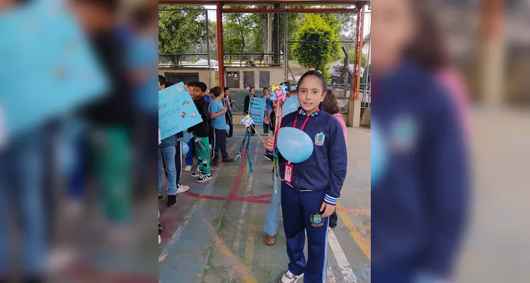 Veja a série de registros das ações dentro e fora da escola.