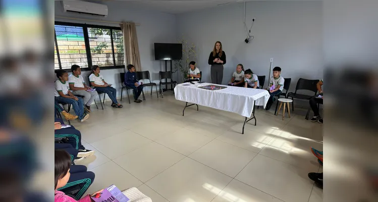 Veja os registros do amplo trabalho jornalístico dos educandos.