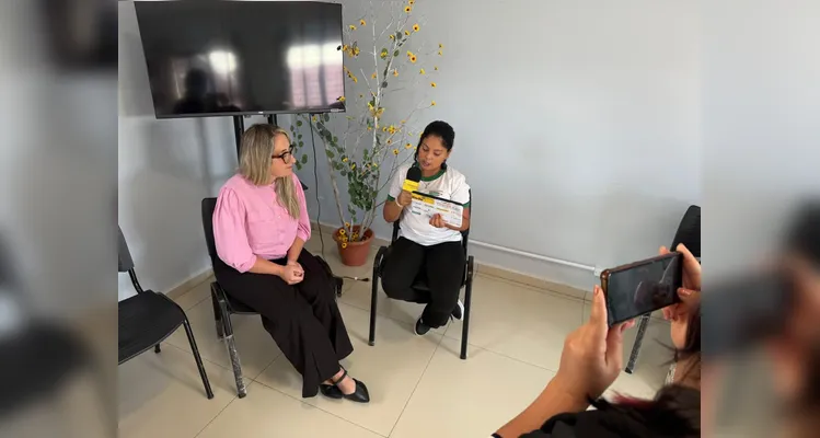 Veja os registros do amplo trabalho jornalístico dos educandos.