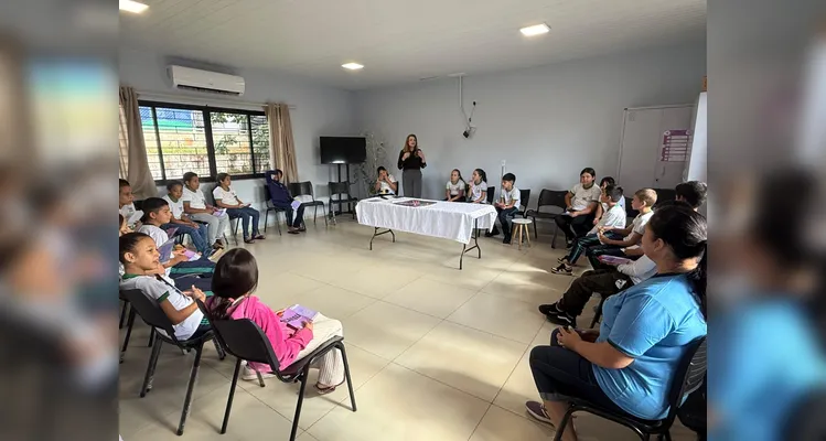 Veja os registros do amplo trabalho jornalístico dos educandos.