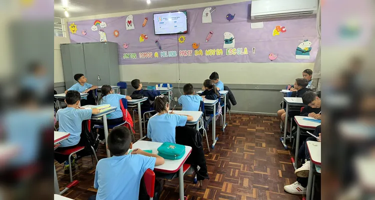 A videoaula do Vamos Ler sobre o tema foi a base para o início das ações da turma.