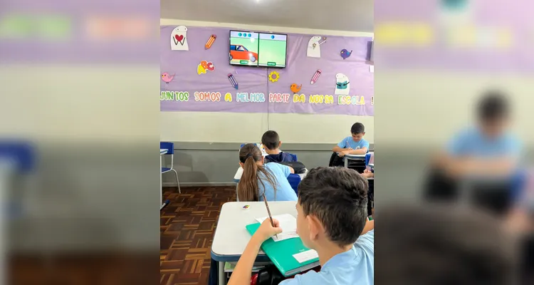 A videoaula do Vamos Ler sobre o tema foi a base para o início das ações da turma.