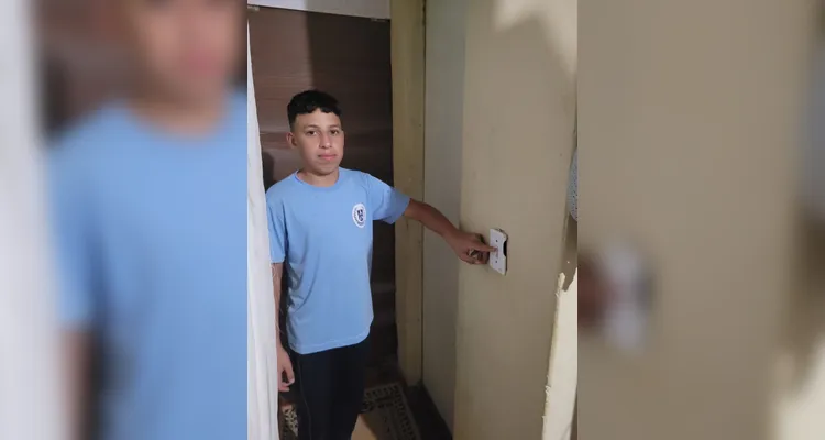 Em casa, os alunos registraram atitudes sustentáveis realizadas por eles e seus familiares.