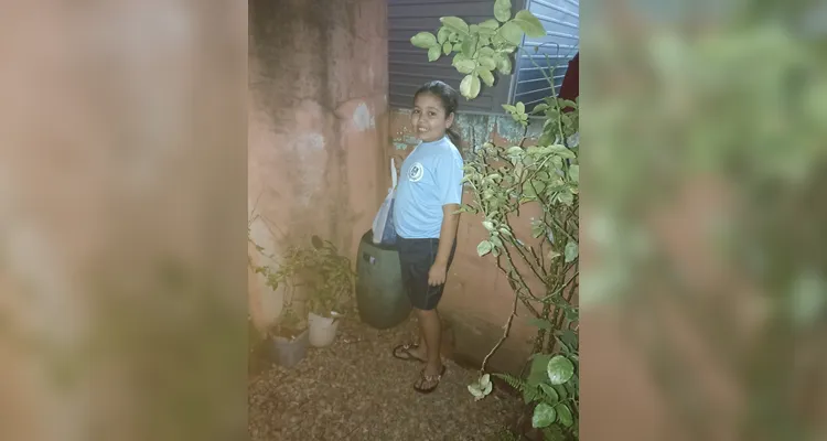 Em casa, os alunos registraram atitudes sustentáveis realizadas por eles e seus familiares.