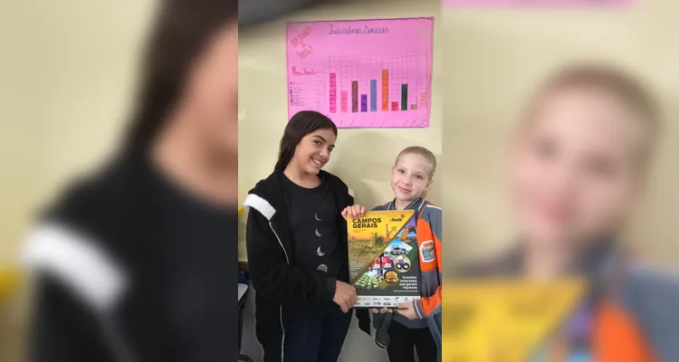 Os conteúdos do anuário foram trabalhados de forma integrada entre as disciplinas de Geografia e Matemática, permitindo que os alunos analisassem dados como população, número de empresas, renda e Índice de Desenvolvimento Humano.