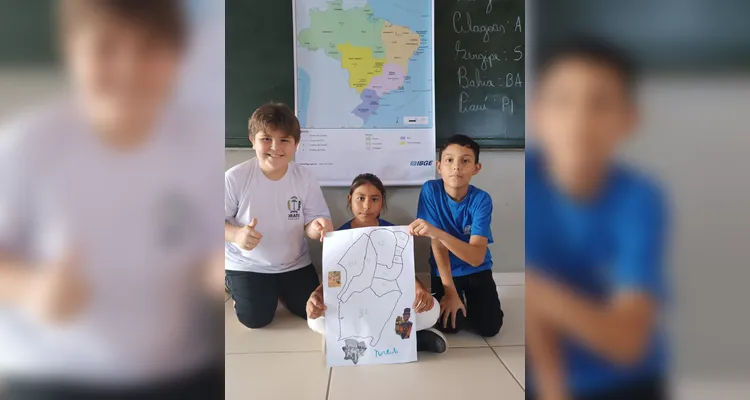 Veja os registros do trabalho em sala de aula.