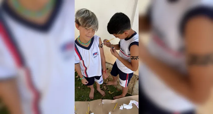 Confira a série de registros do amplo trabalho realizado pelos educandos.