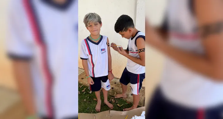 Confira a série de registros do amplo trabalho realizado pelos educandos.