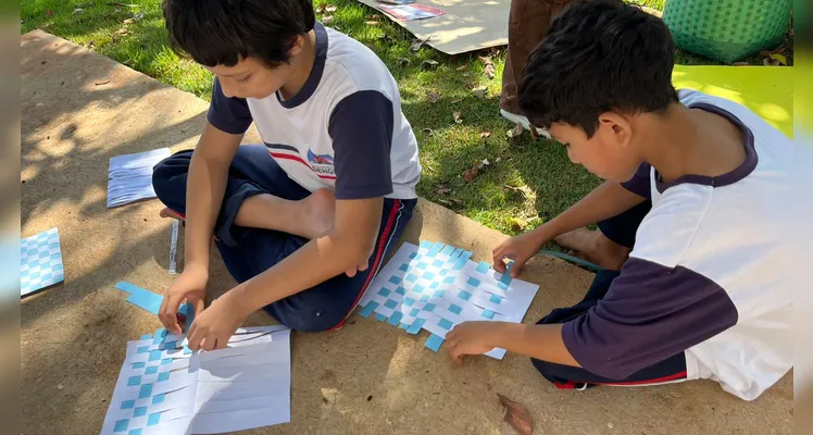 Confira a série de registros do amplo trabalho realizado pelos educandos.