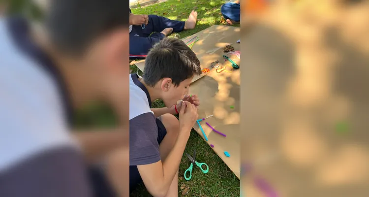 Confira a série de registros do amplo trabalho realizado pelos educandos.