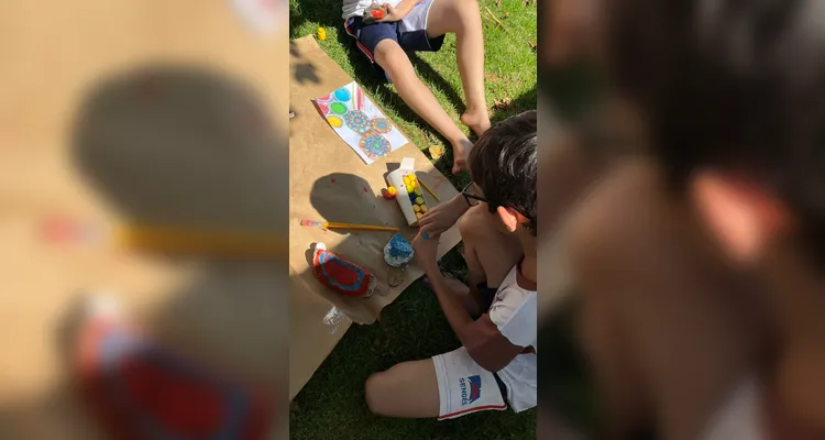 Confira a série de registros do amplo trabalho realizado pelos educandos.