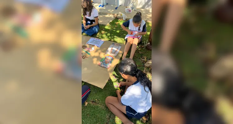 Confira a série de registros do amplo trabalho realizado pelos educandos.