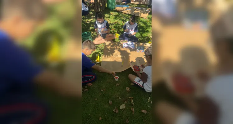 Confira a série de registros do amplo trabalho realizado pelos educandos.