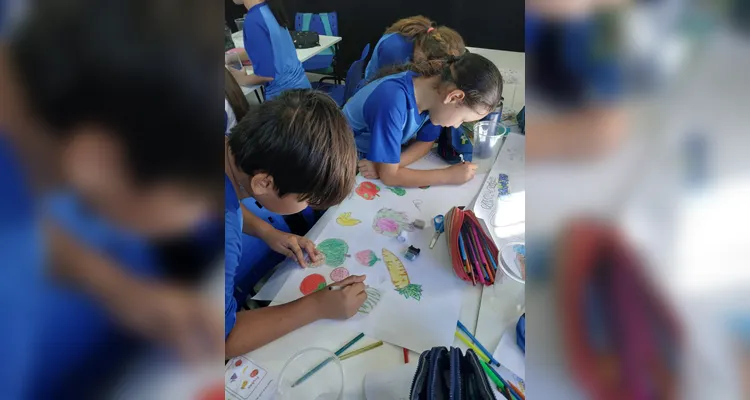 Confira a série de registros do amplo trabalho realizado pelos educandos.