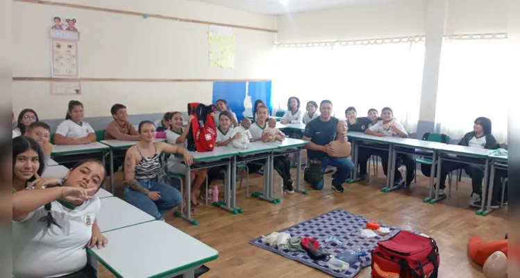 Veja os registros da ampla proposta em sala de aula.
