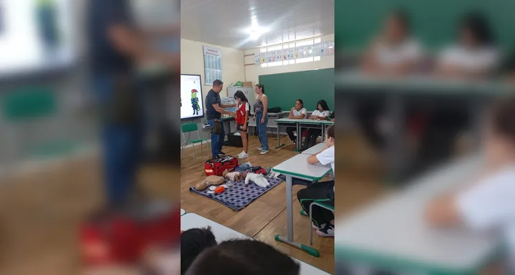 Veja os registros da ampla proposta em sala de aula.
