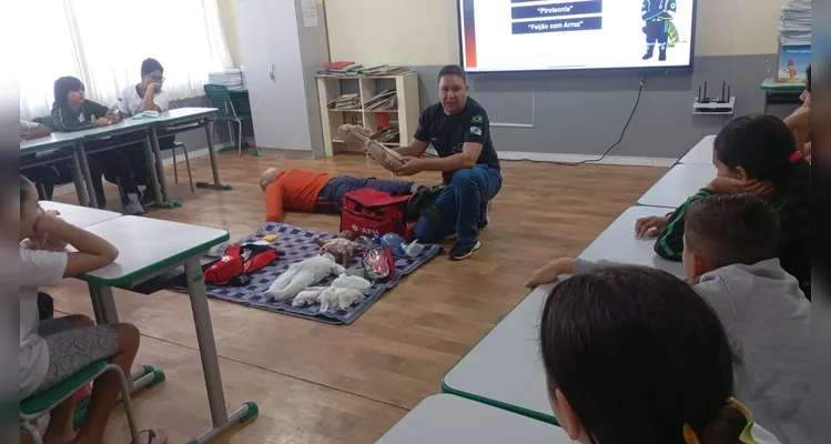 Veja os registros da ampla proposta em sala de aula.
