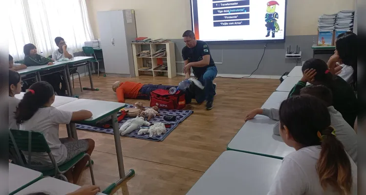 Veja os registros da ampla proposta em sala de aula.