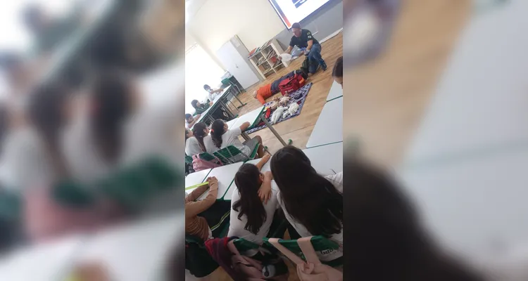 Veja os registros da ampla proposta em sala de aula.