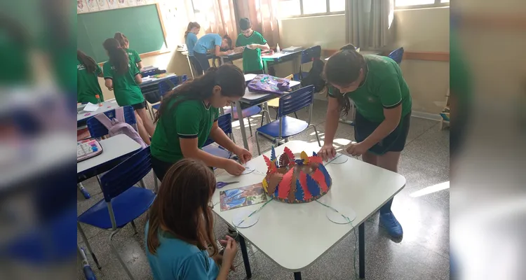 Confira a série de registros do amplo trabalho realizado pelos estudantes.