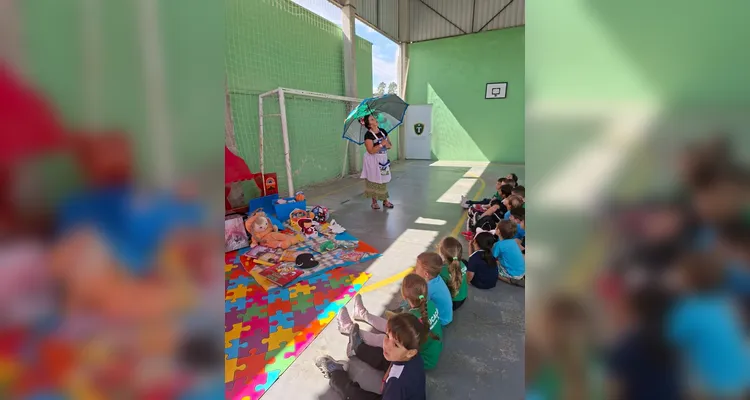 Veja a série de registros do trabalho realizado com os alunos.