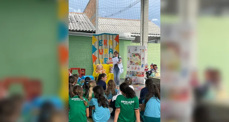 Veja a série de registros do trabalho realizado com os alunos.