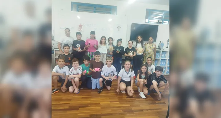 Confira os registros do trabalho em sala de aula.