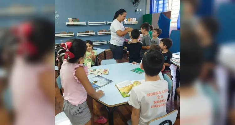 Confira os registros do trabalho em sala de aula.