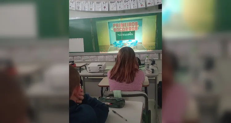 Veja os registros da ampla proposta em sala de aula.
