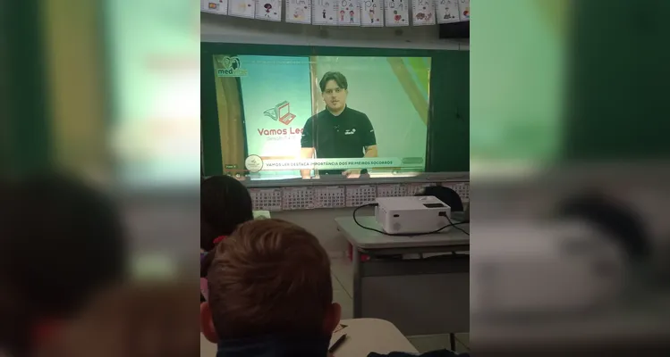 Veja os registros da ampla proposta em sala de aula.