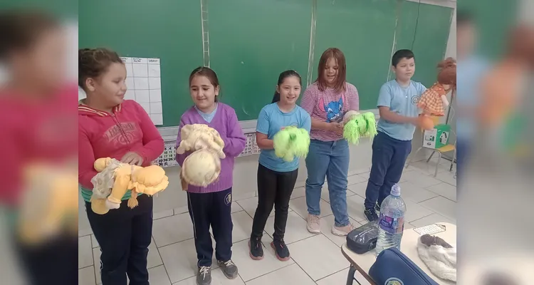 Veja os registros da ampla proposta em sala de aula.