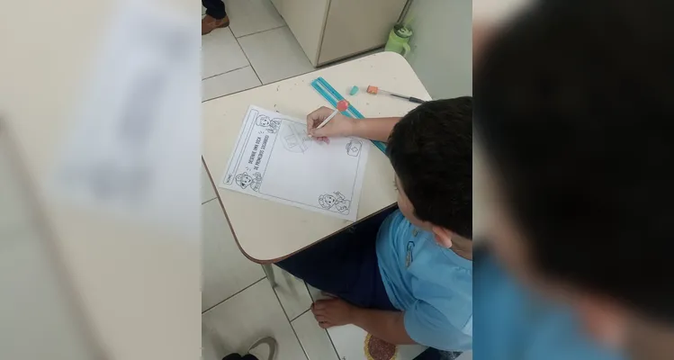 Veja os registros da ampla proposta em sala de aula.