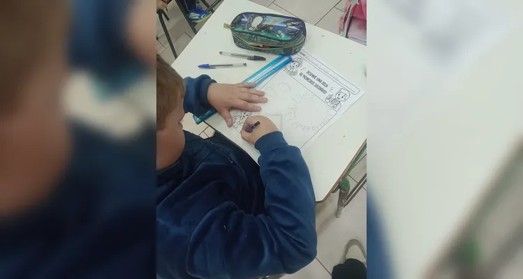 Veja os registros da ampla proposta em sala de aula.