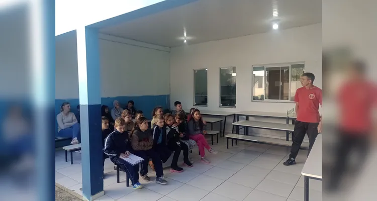 Veja os registros da ampla proposta em sala de aula.