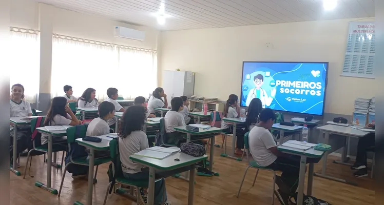Veja os registros da ampla proposta em sala de aula.