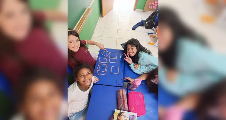 Veja como foi o trabalho em sala de aula.