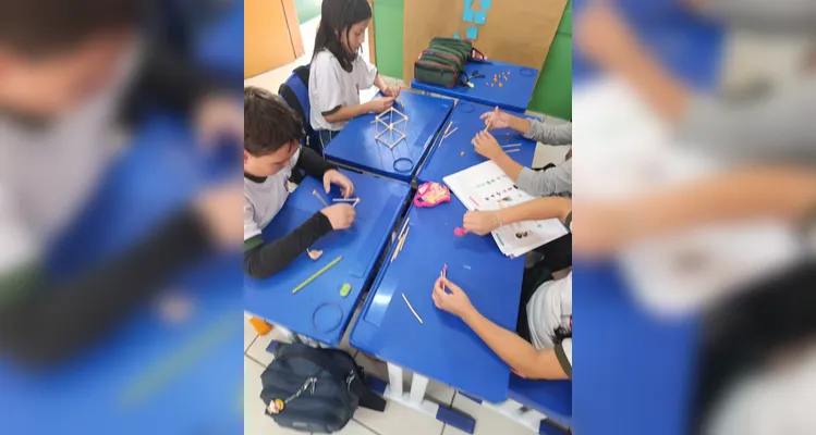 Veja como foi o trabalho em sala de aula.