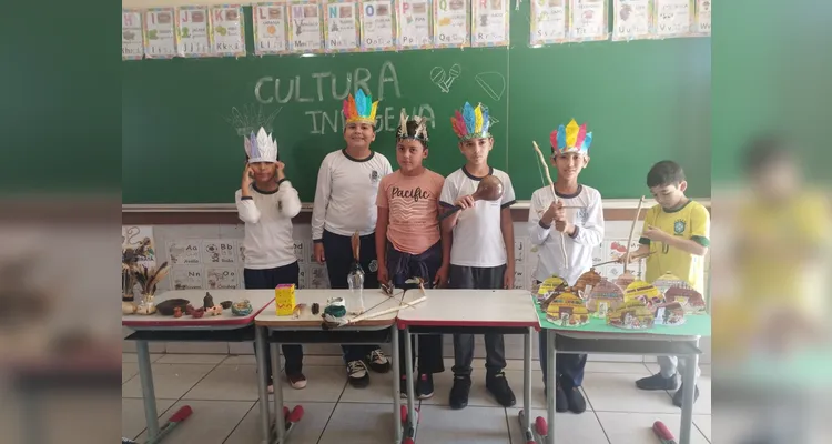 Veja os amplos registros em sala de aula.