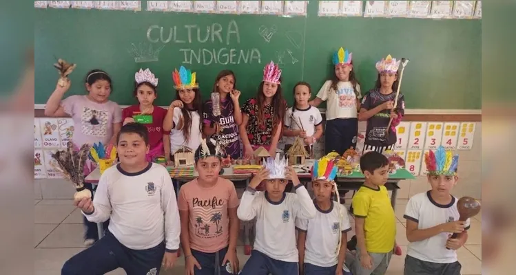 Veja os amplos registros em sala de aula.