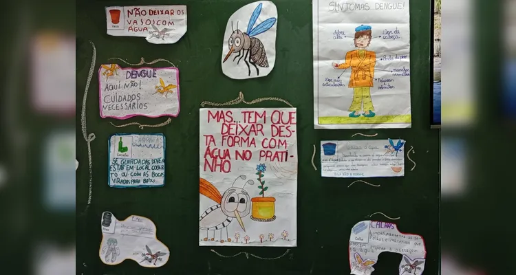 Veja a série de registros da ampla proposta em sala de aula.