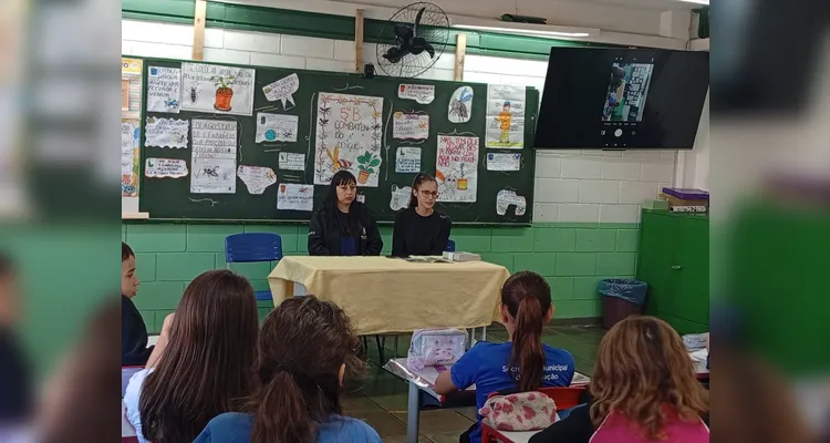 Veja a série de registros da ampla proposta em sala de aula.