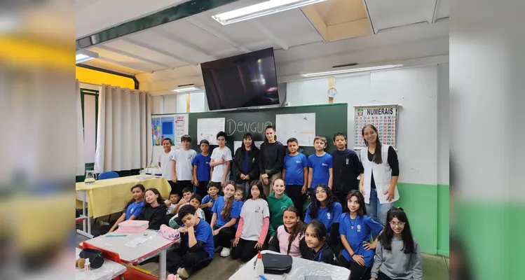 Confira os registros do trabalho em sala de aula.