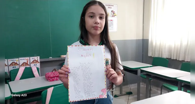 Confira a série de registros do amplo trabalho em sala de aula.