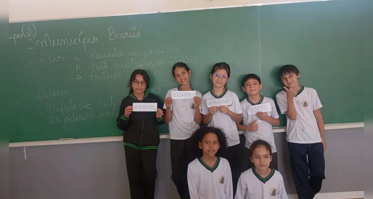 Veja os destaques do trabalho em sala de aula.