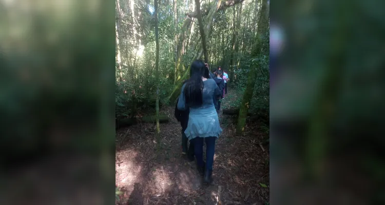 Confira a série de registros no local.