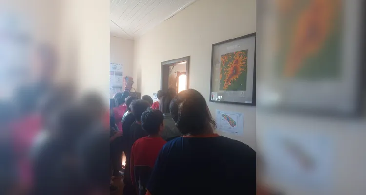 Confira a série de registros no local.