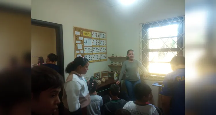 Confira a série de registros no local.