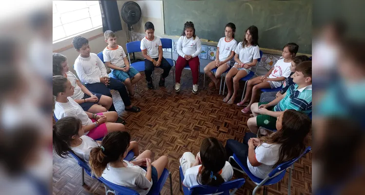Confira a série de registros do amplo trabalho realizado dentro e fora da sala de aula.